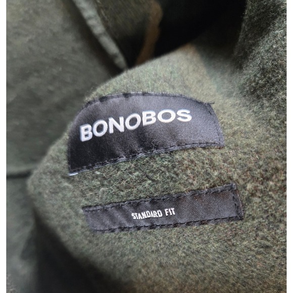 Bonobos Cardigan Blazer Mens 42R Standard Fit Forrest Green Wool Blend 3 Button - Picture 4 of 15